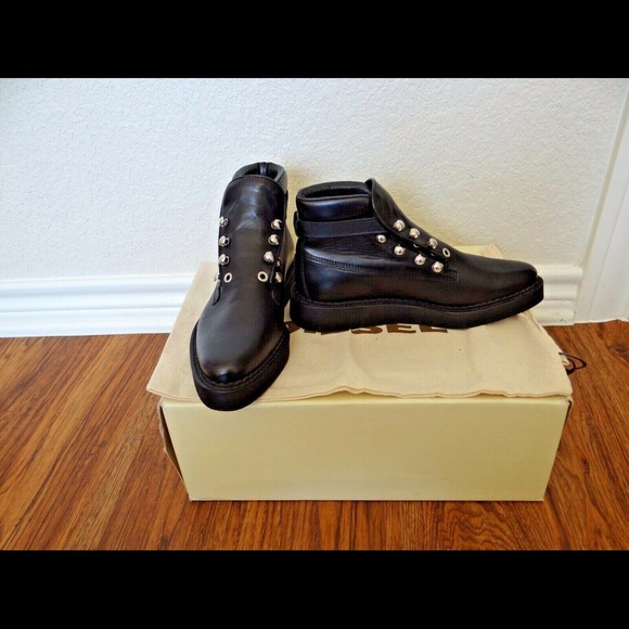 New DIESEL Ankle Boots Creep Deep D-Fridas Sz 7 - Picture 5 of 8